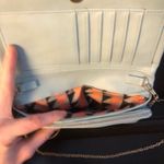 Street Level NWOT Blue and Gold Mini  
Purse Wallet Clutch w/ Removable Chain Strap Photo 4