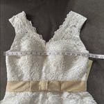 Women’s White Sleeveless V Photo 8