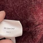 Eileen Fisher Merino Cotton Felted Textured Skirt Size M Red Womens M Photo 7