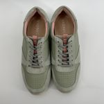 Vionic Women 5 Karigan Casual Comfort Lace-Up Slip On Sneaker Sage Leather Suede Photo 4