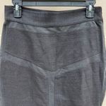 Diane Von Furstenberg Diane Von Furstenburg DVF Black Grey Wool Blend Chickie Pencil Skirt Size 8 Photo 2