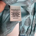 Sundance  Stories To Be Told Teal Boho Mixed Print Button Down‎ Top Small CP Photo 4