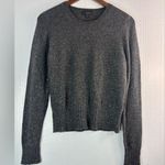 J.Crew  S Sparkle Soft Merino Wool Alpaca Blend Gray Crew Neck Pullover Sweater Photo 0