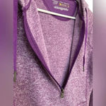 Tek Gear  elements series pullover quarter zip purple hoodie Photo 2