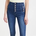 J Brand Natasha sky high rise exposed button stretch jeans 30 Photo 14