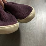 Rothy's The Chelsea Berry Lattice Fabric High Top Sneaker Slip On Boots Size 8.5 Photo 4