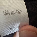 J. Jill Open front crochet weeve black cotton blend S cardigan gothic Photo 6