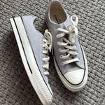 Converse BNWT  CHUCK TAYLOR ALL STAR LOW- GREY/BLUE Sz Mens 7 Womens 9 Photo 1