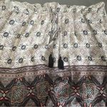 Signature Studio  Ivory Dress w Floral & Lace & Tassels 3/4 Sleeve Large Photo 4