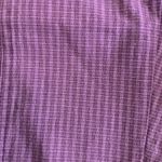 Allison Daley  Purple Check Capri Pants Cargo Cotton Fits Small Womens 8 Comfy Photo 8