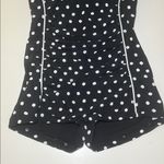 Seafolly  Australia La Vita Polka Dot Boy-leg Swimsuit US Size 4 Photo 4