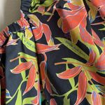 SNOW XUE GAO New York Floral Printed Milk Maid Top Blue Size 6 Photo 6