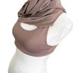 Athleta  Ultimate 2-In-1 Support Tank Top Smoked Almond Brown Women’s Size S Photo 5