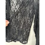 White Stag  Women's Vintage Lace Whimsigoth Victorian High Neck Open‎ Blouse Sz S Photo 2