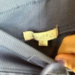 Z Supply  Women's Blue Leopard Print Joggers Size Small Cozy Comfy‎ Athleisure Photo 4