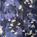 Maeve  swan blouse 100% cotton Photo 3