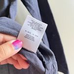 Anthropologie  Meadow Rue Anona Lace Bib Tee Top Womens Size‎ XS Pullover Navy Photo 7