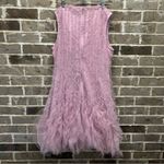 Endless Rose  Tulle Ruffled Mini Dress Blush Pink Ruffled Womens Size Medium NWT Photo 5