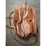 Foley + Corinna Handbag Hygge Tower Satchel Cognac Brown Black Crossbody Photo 9