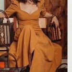 Mara Hoffman 🆕  Phaedra Linen Maxi Dress Khaki Sz 0 Photo 1