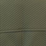 Talbots  Quilted Zip Front Jacket 12W Lime Green Lined Classic Preppy Style Photo 4