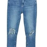 We The Free Distressed Skinny Jeans Raw Hem Size 25 Photo 0