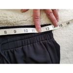 Topshop Black Crepe de Chine Jogger Pants with Pockets Elastic Waist Womens Sz 6 Photo 3