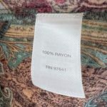 J.Jill bold colors paisley print sleeveless top size small Photo 3