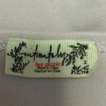 Free People Women's Pink Long Sleeve Square Neck One Piece Thong Bodysuit Top M Photo 2