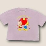 ★ Strawberry Shortcake “I Love You Berry Much” Purple Cropped T Photo 0
