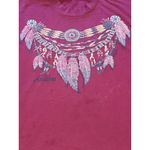 Fruit of the Loom Vintage Womens XL Best Fruit Of The Loom Pink Western Aztec Arizona T-Shirt Photo 6