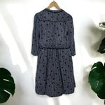 Anthropologie Anthro Maeve Galen Tassel Tie Chevron Dot Shift Dress Photo 5