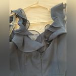 Bill Levkoff NWOT  Women’s Navy Long Formal Dress Size 12 Photo 8