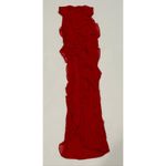 Oh Polly  Red Ruffle Maxi Dress Size 2 Strapless Formal Gown Photo 1