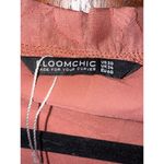 Bloomchic Long Sleeve Top Blouse Pink Mauve Sheer Sleeves Lined body Plus Sz 30 Photo 1