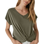 Good Luck Gem 🦎Sandwash Twist Front Tee🌵 Photo 0