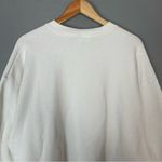 Vintage Christmas Sweatshirt Patchwork FLAWS Long Sleeves Women Plus Size 2X White Photo 10