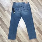 EDWIN Jamie Boyfriend Cropped Jean Relaxed‎ Fit Low Rise Medium Wash Size 26 New Blue Photo 2