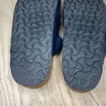 Birkenstock  Florida Soft Footbed Samdal Blue Birko-Flor 3 Strap Slide Women’s 8 Photo 6