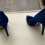 Nine West Blue Suede Heels-sold at Nordstrom-8 1/2 M Photo 6