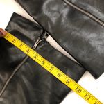 Torrid Black leather knee-high boots buckles riding equestrian-Women 10.5W boho western indie hippie country #harness #campus #goth #whimsygoth #grunge festival biker Photo 4