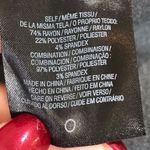 T Tahari  Gray Short Sleeve Dress Size Small Photo 6