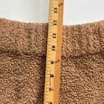 SKIMS ‎ Cozy Knit Boucle Shorts Sz S/M Camel Brown Soft Stretch Loungewear Photo 4