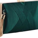 CLUTCH TASES CROSSBODY WEDDING PURSES EVENING Silver Photo 9