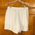 Gymshark  Women’s Navy/White athletic shorts Both Pockets& Drawstrings Sz Med-EUC Photo 8