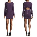 Elizabeth and James  Rudi Deep Plum Dress Size 6 NWT Photo 1