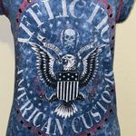 Affliction  women’s small‎ burnout logo tee Photo 1
