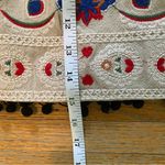 Altar'd State Altar’d State Embroidered Tan Bird Mini Skirt Size Small Photo 12