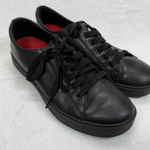 Shoes For Crews  Slip Resistant‎ Work Shoes Black Leather Sneakers Size W9.5 Photo 0