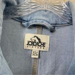 Jordache Vintage Corey Jean Denim Light Wash Romper Photo 2